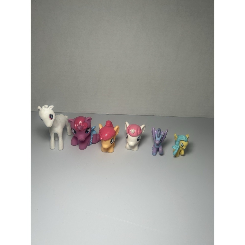 My Little Pony Minatures Lot Of 6 - Picture 3 of 8